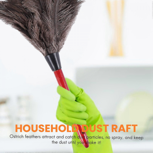Ostrich Cleaning Feather Duster Ostrich Duster Ostrich Feather Duster Soft Feathers Duster From fur 2