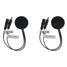 2X Wood Panel LED Touch Sensor Dimmer Hidden Touch for LED Strip Black