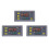 3X Digital  Delay Relay LED Display Cycle Timer Control  Adjustable Timing Relay  Delay  DC12V 1