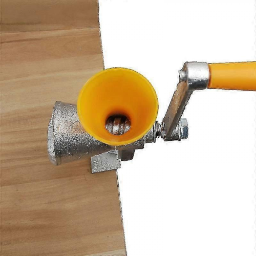 Manual Poppy Seed Mill Iron Hand Grinder Small Grain Mill With Plastic Hopper 2