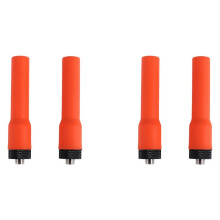 4x Walkie Talkie Soft Antenna SF-20 Short Aerial SMA-F Dual Band VHF UHF for UV-K6 UV-21 UV-17 UV-18Pro Max Radio A