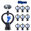 50PCS Butterfly Sprinkler Automatic External Wire Impeller Nozzle 360 Degree Automatic Rotation Spr 2