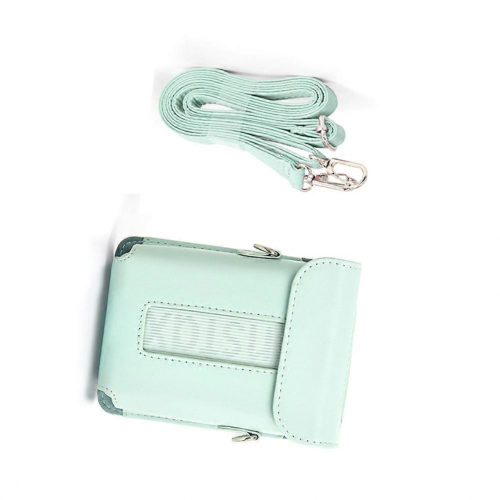Compatible With Fujifilm Instax Mini Link 3 PU Leather Printer Carrying Case Retro Shockproof Storage Bag Accessories Dustproof 1