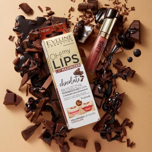 Eveline Oh! My Lips Læbestift Maksimizer Chokolade - 4,5 ml 2