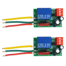 2X 1-480Min Timer Adjustable Disconnect Delay Controller AC110V 220V Power- Delay OFF Relay 7A Voltage Output A