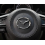Krom sølv bilrat emblem logo badge til Mazda 3 6 CX-3 CX-5 CX-9 - JA 3