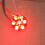 10PCS WS2812B 5050 RGB LED Ring Lamp with Integrated Drivers 7-Bit Single-Wire Control for  Raspberry Pi 1