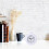 White Silent Wall Clock for Bathroom Bedroom 4