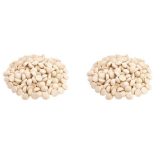 600Pcs Split Wood Balls Unfinished Half Wooden Balls Half Round  Balls for DIY  Arts Christmas Decoration 15mm