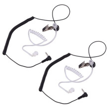 2Pcs 3.5mm Listen Only Acoustic Tube Earpiece for  APX6000 APX7000 APX4000 Headset Earphone