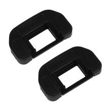2X Black Rubber Wrapped Plastic Eyecup Eyepiece EB for 60da 6D 5DII