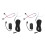 2X Automatic Foot Pedal Sensor for Car Trunk Electric Tailgate Kick Electric Induction Tailgate  Trunk Sensor 1
