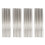 80Pzs Ejes Barra de Eje Redondo de Acero Inoxidable 150mmx2mm para Coche Juguete RC 1