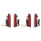 2X Multi-Function LED Rear Fog Lamp Bumper Light Brake Light Turn Signal Reflector for  Vellfire 14-18 ALPHARD 1