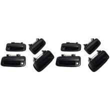 8 PCS(Front Rear Left Right)Outside Outer Exterior Door Handle for 1988-1992 69210-12110 69220-12110