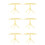 6X Foldable Pasta Drying Rack, Plastic Collapsible Spaghetti Hanger Noodle Dryer Stand with 10 Bar Handles 1