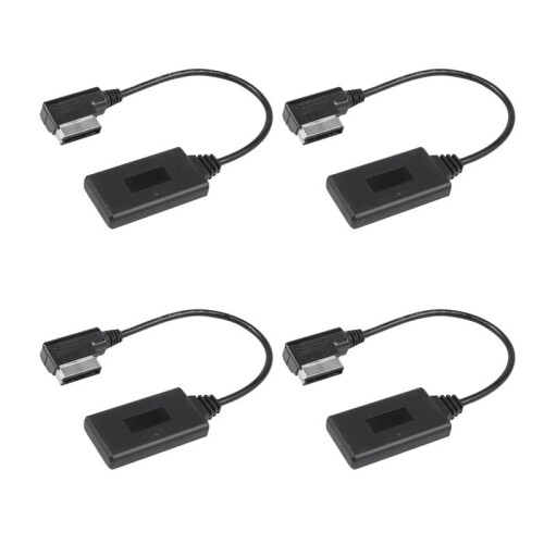 4X Wireless  Module Music Adapter Auxiliary Receiver Aux Audio Cable for  W212 Radio Media Interface