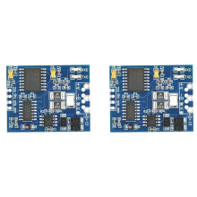 2X 3.3V 5V TTL UART to RS485 Isolated Interface Converter Module Single-Chip Serial Port UART Industrial