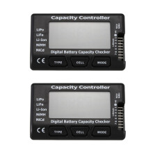 2X RC CellMeter-7 Digital Battery Capacity Checker LiPo LiFe Li-Ion NiMH Nicd