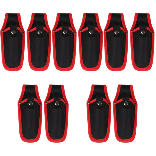 10Pièces Étui Toile Noir Protecteur Pour Ciseaux Sécateurs 1