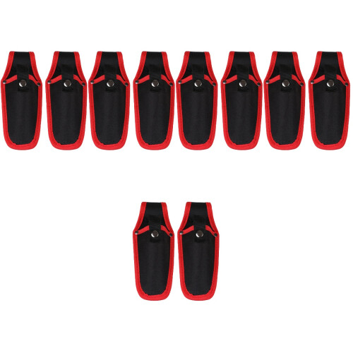 10Pièces Étui Toile Noir Protecteur Pour Ciseaux Sécateurs 2