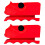 2X Cardboard Cutting Machine Cat Scratching Board Cutter DIY Cat Scratching Board Cutting Cardboard Tool A 1