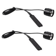 2X Cable Remote Push Button for 501B LED Headlamp Flashlight Lamp
