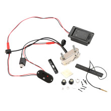 Active Piezoelectric Cello Pickup with Builtin EQ and Tuner for Acoustic Cello Replacement