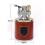 Vintage Kerosene Lighter Retro Refillable Metal Soft Flame Cigar Lighter with Leather Design Gift 5