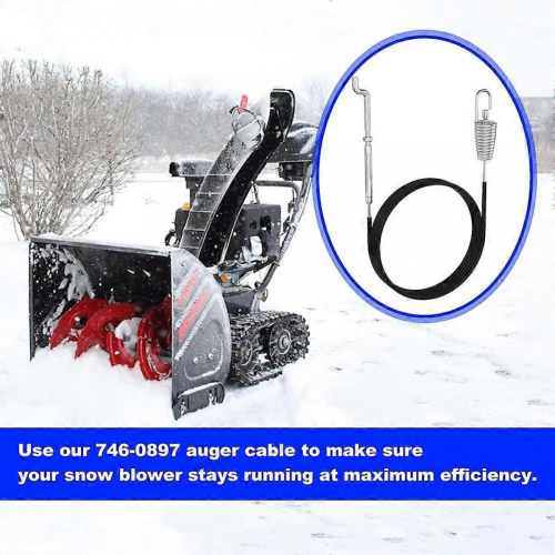 946-0897 Sneborekabel til MTD Craftsman Cub-Cadet Troy-Bilt Ryobi, Yard-Machine 2