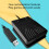USB Foot Pedal Programmable Foot Switch for Computer and Mac, Hands Control Plug and Play 4