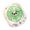 Cute Square Cartoon Desk Fan with 3 Speed Settings-Green 1