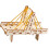 Interactive Physics Teaching Aid Wooden Suspension Bridge Model 1