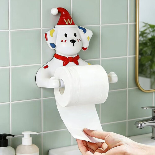 Bathroom Tissue Dispenser No Screw Required Space Friendly-1