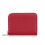 Sleekly Design PU Zip Card Holder With Large Capacity Card-Red 1