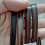 2X Café Gradiente Plano Sintético Material de Tecelagem Rattan Plástico Rattan 6