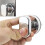 Suction Cup Handle Door 4 Pieces Suction Cup Handle Drawer Cabinet Fridge Door Glass Portable Mobility Handle Silver 3