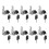 30 Set Security Lock Metal Cylinder Cabinet Locker Cam Lock with Keys Security Mailbox Lock Drawer 16mm 4