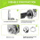 30 Set Security Lock Metal Cylinder Cabinet Locker Cam Lock with Keys Security Mailbox Lock Drawer 16mm 8