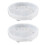 2X New   Resin Table Mold Silicone Mold Epoxy Mold Exhibition Table Mold Diy Crafting Tools(Molds Only) 2