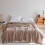 Soft Throw Blanket King Size 150x200cm Grey Fluffy Bed Blanket Soft Warm Microfiber for Sofa and Bed 2
