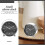 Loud Battery Alarm Clock – Compact Grey Desk Clock 2