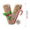 Personalized Wooden Initial Ornament – Christmas Tree 3