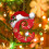 Christmas Tree Ornaments Initial with Red Hat 26 Letters 4
