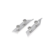 1 Paire de Lames pour Outil de Retrait de Bracelet D-Elug, Outil Professionnel pour Barrette à Ressort, Lame pour Pince de Retrait de Bracelet de