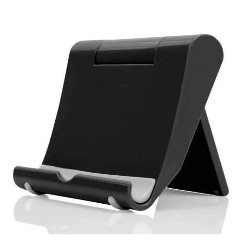 Blue Adjustable Foldable Tablet Stand with Nonslip Stable Base and Universal Compatibility 1