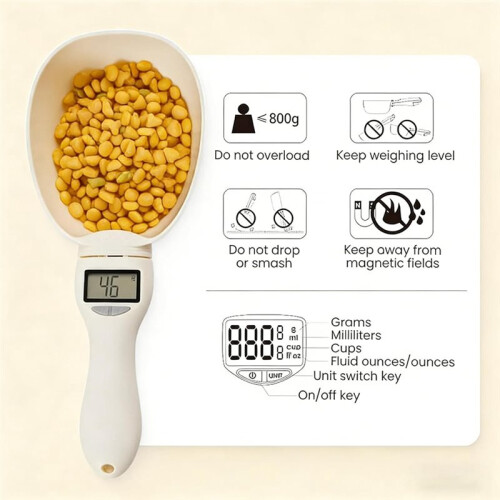 Digital Measuring Spoon Scale, Electronic Measuring Spoon Accurate Electronic Measure Cup, Digital Measure Cup Scale 1