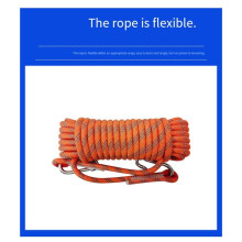 30m Climbing Rope 8mm Outdoor Rock Climbing Escape Rope Safety Survival Cord for Tree Climbing Mountaineering Camping