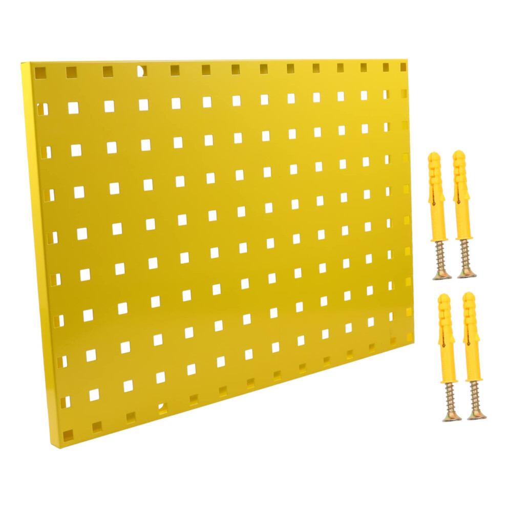 Galvanized Steel Pegboard Organizer Heavy Duty Wall Storage Panel For Garage And Workshop 9310869812272