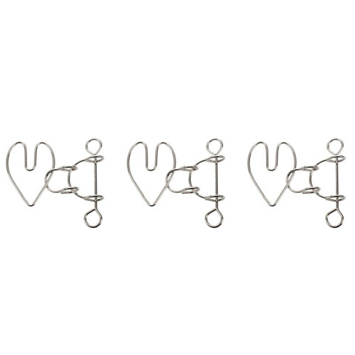 3X Heartbreak Wire Brain Teaser Metal Puzzle 1